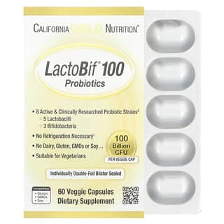 California Gold Nutrition LactoBif 100 Probiotics 60 caps AED 133