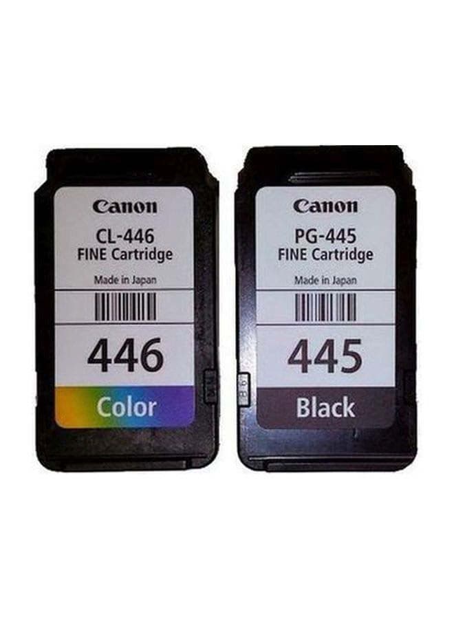 Canon Pack of 2 Pixma 445/446 Ink Cartridge Set