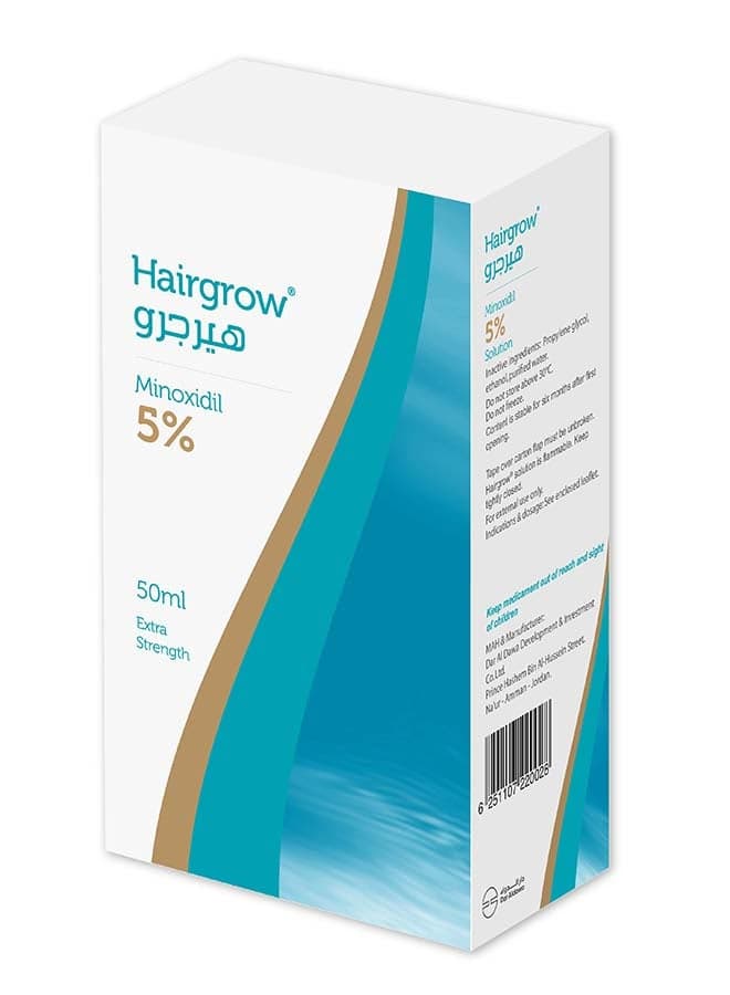 Dar Al Dawa Hairgrow 5% Minoxidil 50ml