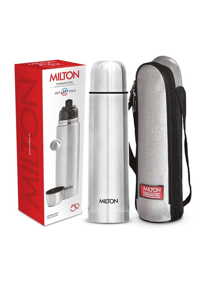 Milton Thermosteel Flip Lid 1000ml Thermos