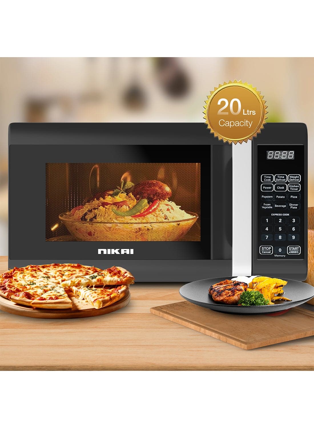 NIKAI 20L Microwave Oven