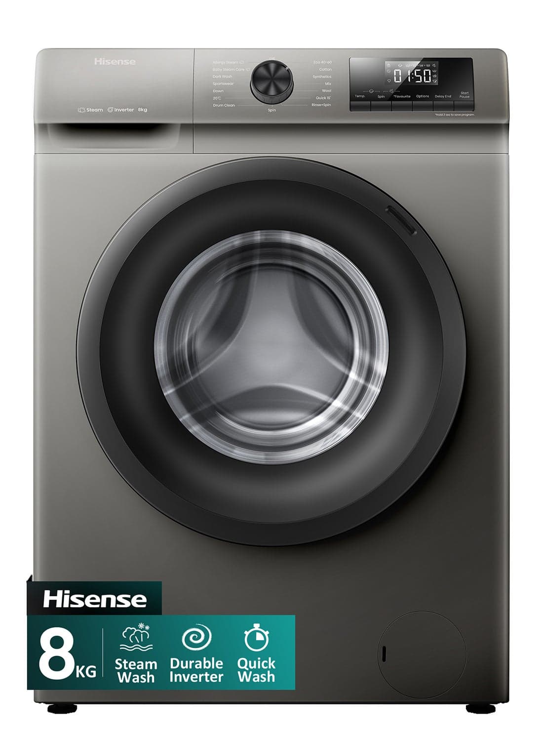 Hisense 8 kg Front Loading Washing Machine