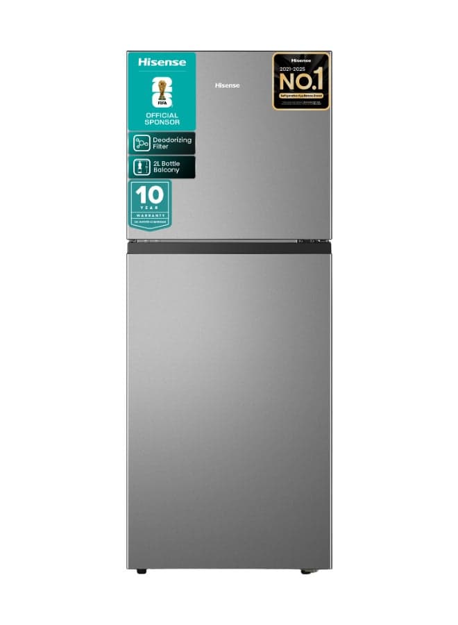 Hisense Gross 265L/Net 203L Top Mount Refrigerator