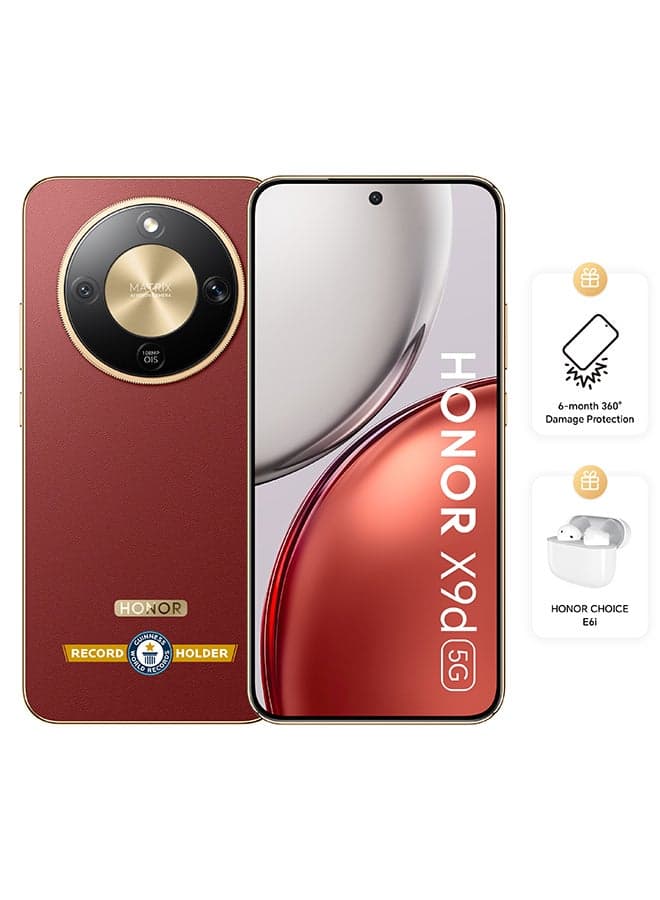 Honor X9d Dual SIM 5G 256GB Reddish Brown