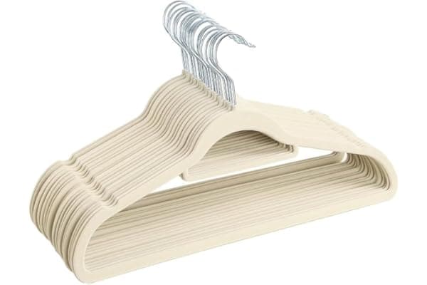 Red Dot Gift Non-Slip Velvet Hangers (10-Pack)