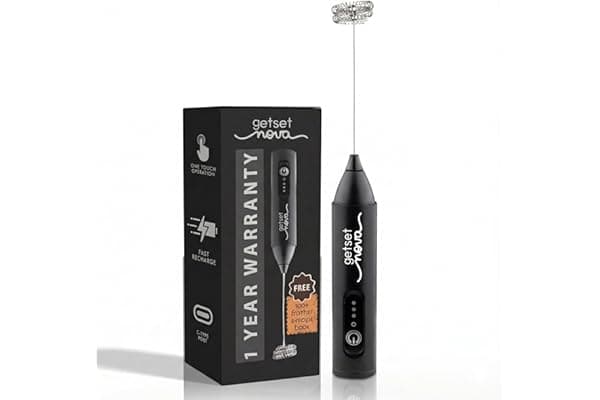 Nova Rechargeable Milk Frother with Dual Spring