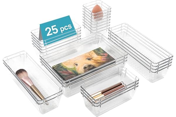 Vtopmart 25-Piece Drawer Organiser Set - AED 40