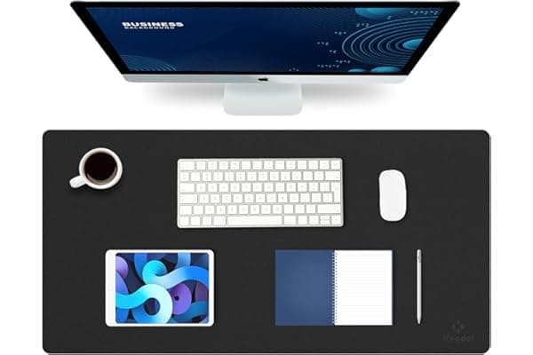 K KNODEL Leather Desk Mat 80x40cm - AED 31 (65K+ Reviews)