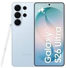 Samsung Galaxy S26 Ultra Sky Blue, 256GB Storage, AI Phone, 12GB RAM