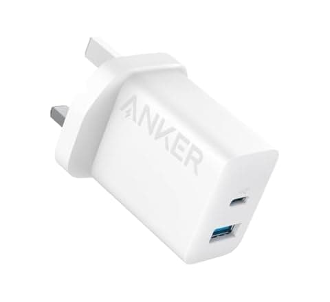 Anker USB C Plug, 20W Dual Port Fast Wall Charger