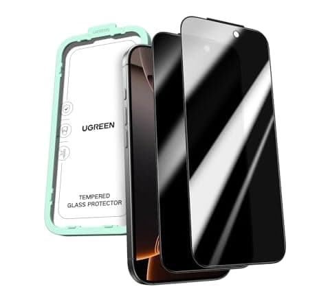 UGREEN 2 Pack iPhone 17 Pro Max Privacy Screen Protector