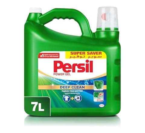 Persil Power Gel Liquid Laundry Detergent 7L