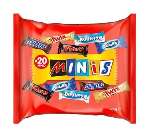 Mars Best Of Minis Chocolate Bag, 400g