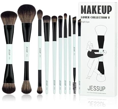Jessup Makeup Brushes Set 10pcs