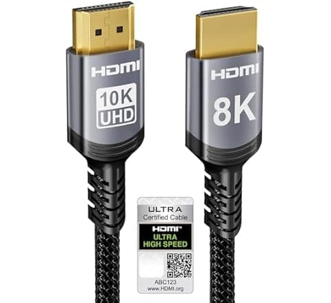 Sniokco 8K HDMI 2.1 Cable 3M for
