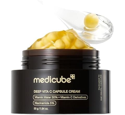 medicube Deep Vitamin C Golden Capsule moisturizer AED 45