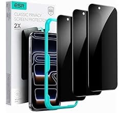 ESR 3 Pack for iPhone 17 Pro Max Privacy Screen Protector