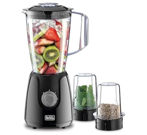 BLACK+DECKER Blender with Grinder Mills