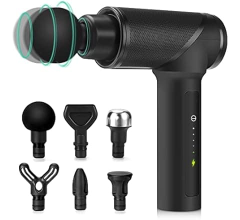 Medcursor Massage Gun Deep Tissue 6 Heads - AED 156 on Amazon.ae (37% Off)