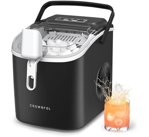 CROWNFUL Countertop Ice Maker - AED 209 on Amazon.ae (33% Off)