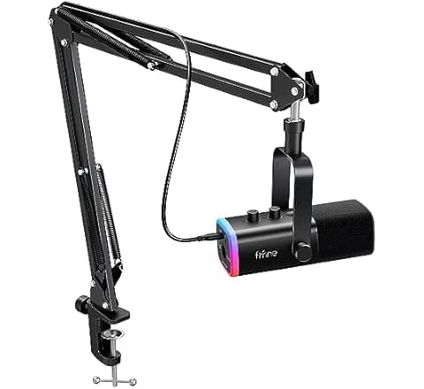 FIFINE XLR/USB Gaming Microphone Set