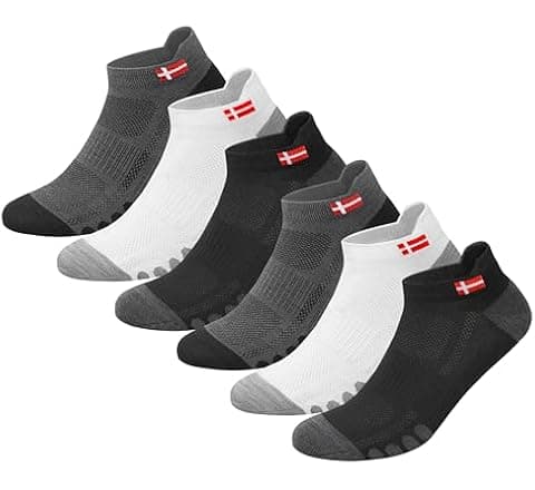 KOPNHAGN Sports Socks for Men (6-Pack)