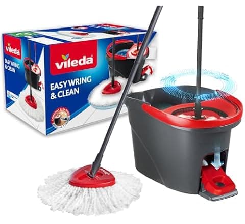 Vileda Easy Wring spin mop and bucket set