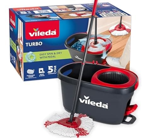 Vileda Easy Wring & Clean spin mop & bucket set