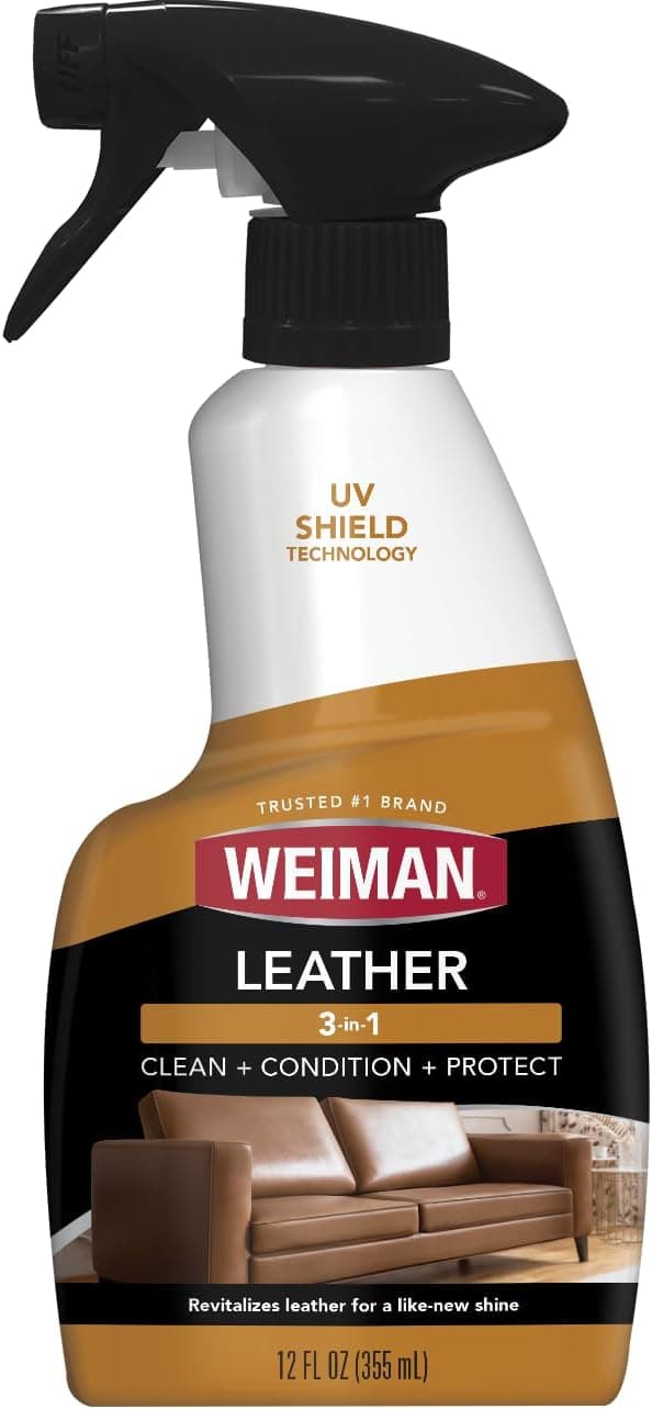 Weiman Leather Cleaner and Conditioner - AED 32 at Amazon.ae
