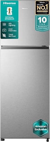 Hisense Top Mount Refrigerator 418L Silver