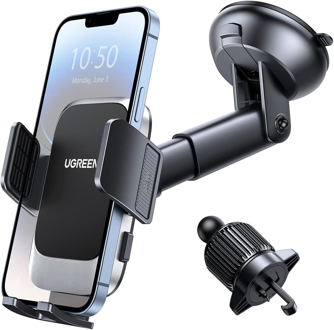 UGREEN Car Phone Holder with Metal Hook