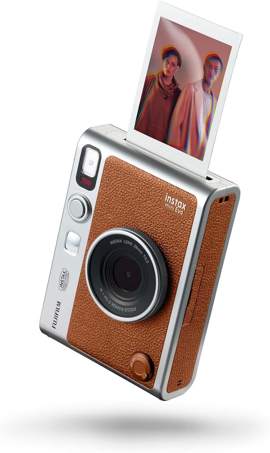 Fujifilm Instax Mini EVO Camera Brown