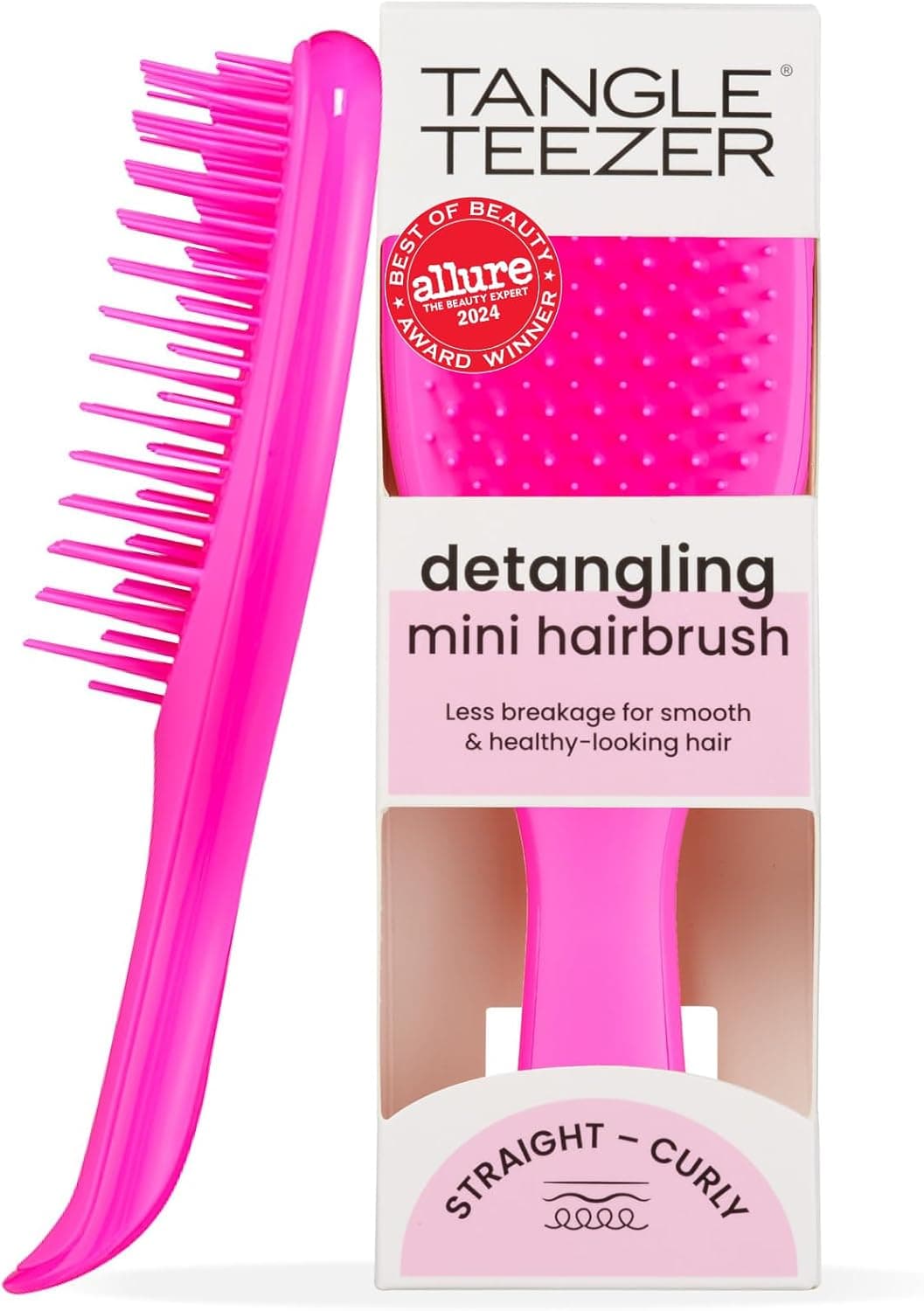 Tangle Teezer Ultimate Detangler Mini-Runway Pink : Amazon.ae: Beauty