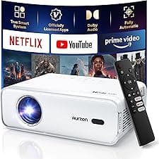 Aurzen D1 Projector - Netflix Licensed, 1080p - AED 410 on Amazon.ae