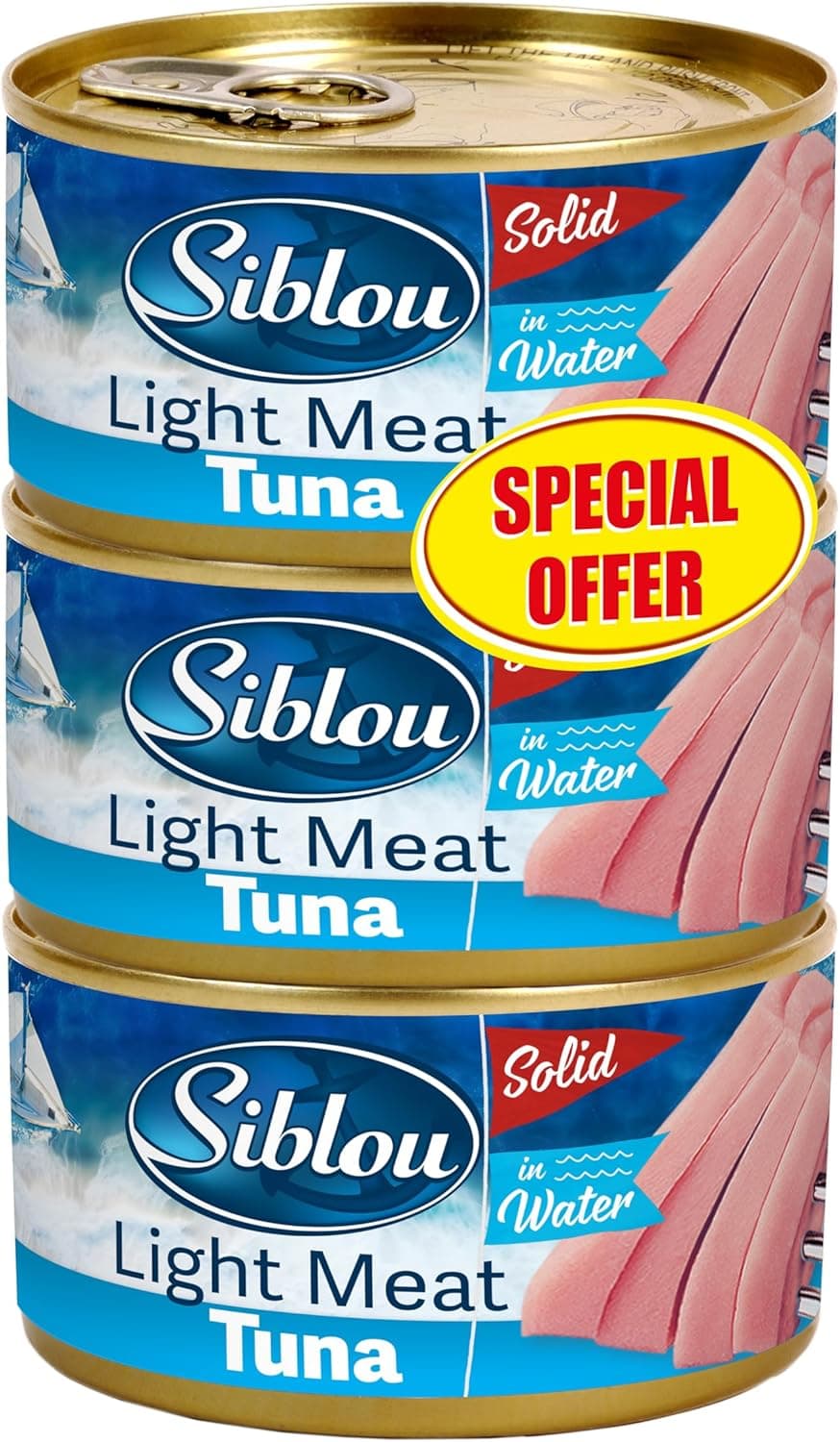 Siblou Light Tuna Water 160g