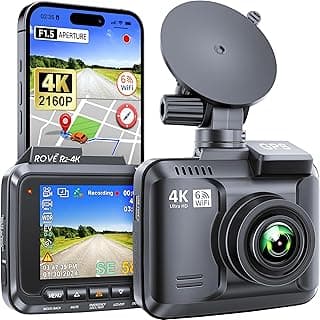 Rove R2-4K Dash Cam with WiFi and GPS