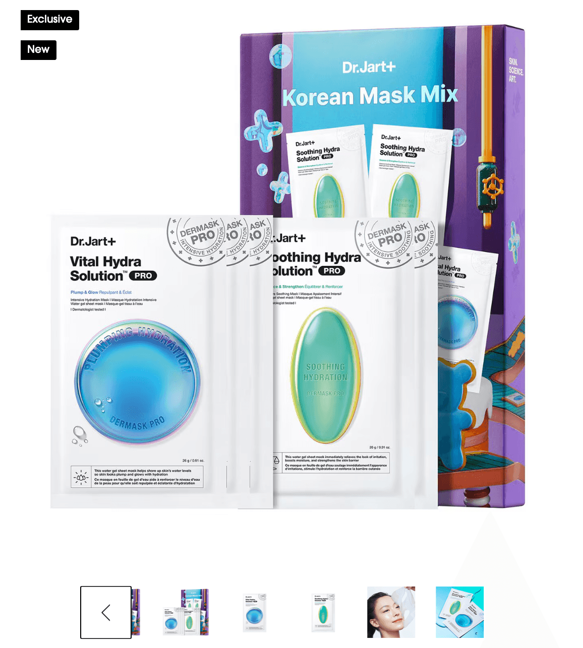 DR. JART+ Korean Mask Mix