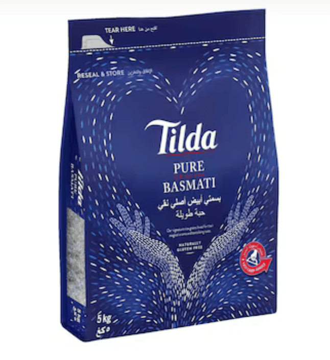 Tilda Pure Original Basmati Rice 5kg