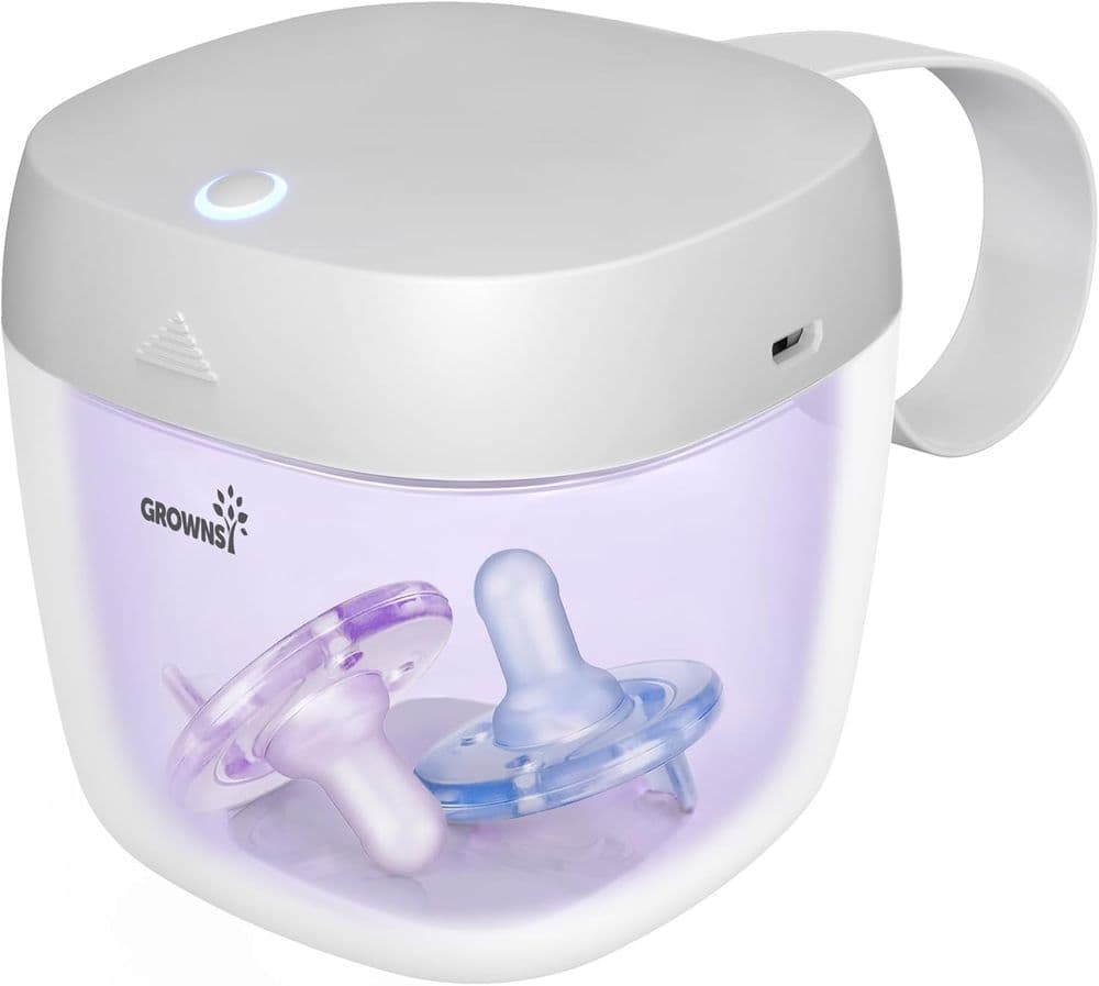 Grownsy Portable UV Pacifier Sanitizer - AED 130 at Mumzworld