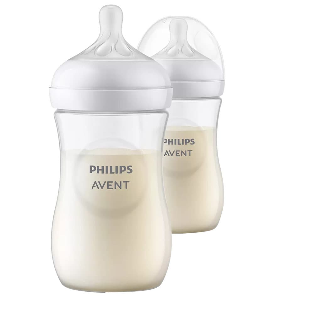 Philips Avent Natural Response Baby Feeding Bottle 260ml - Pack of 2