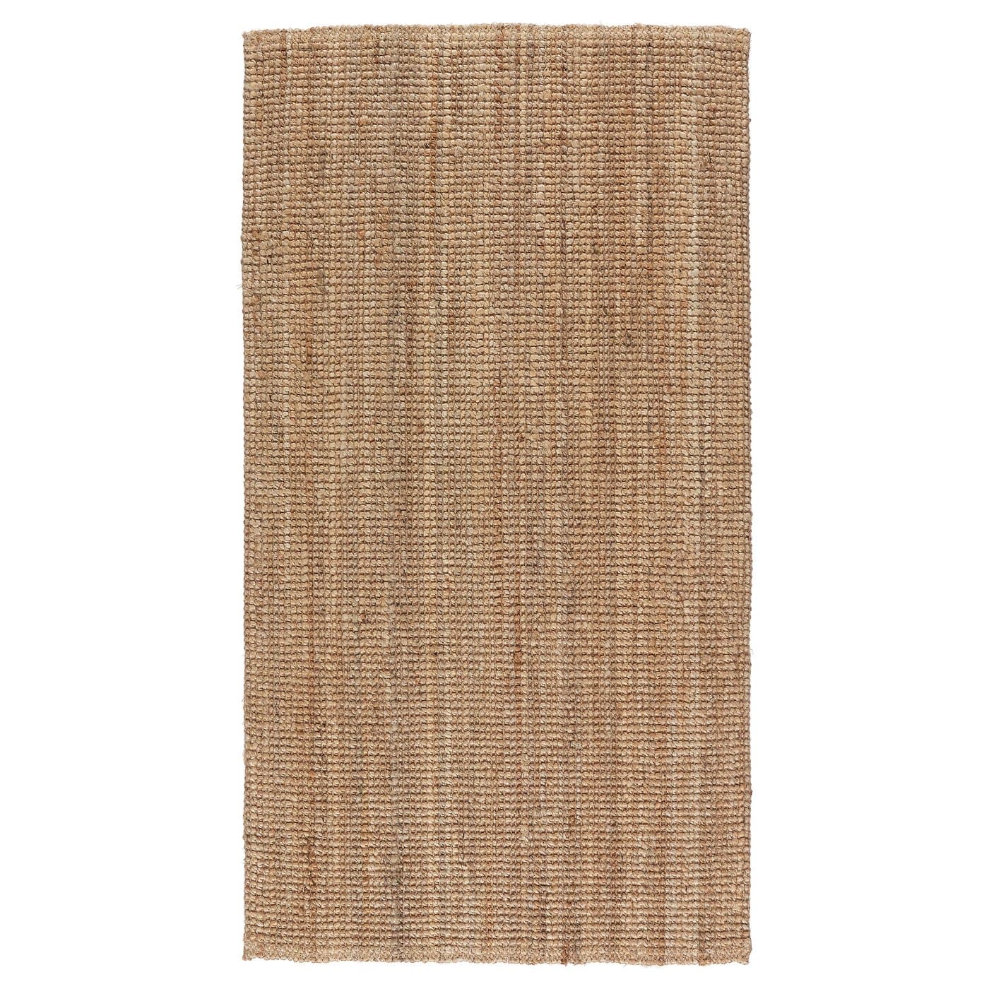 LOHALS Rug, flatwoven, natural, 80x150 cm