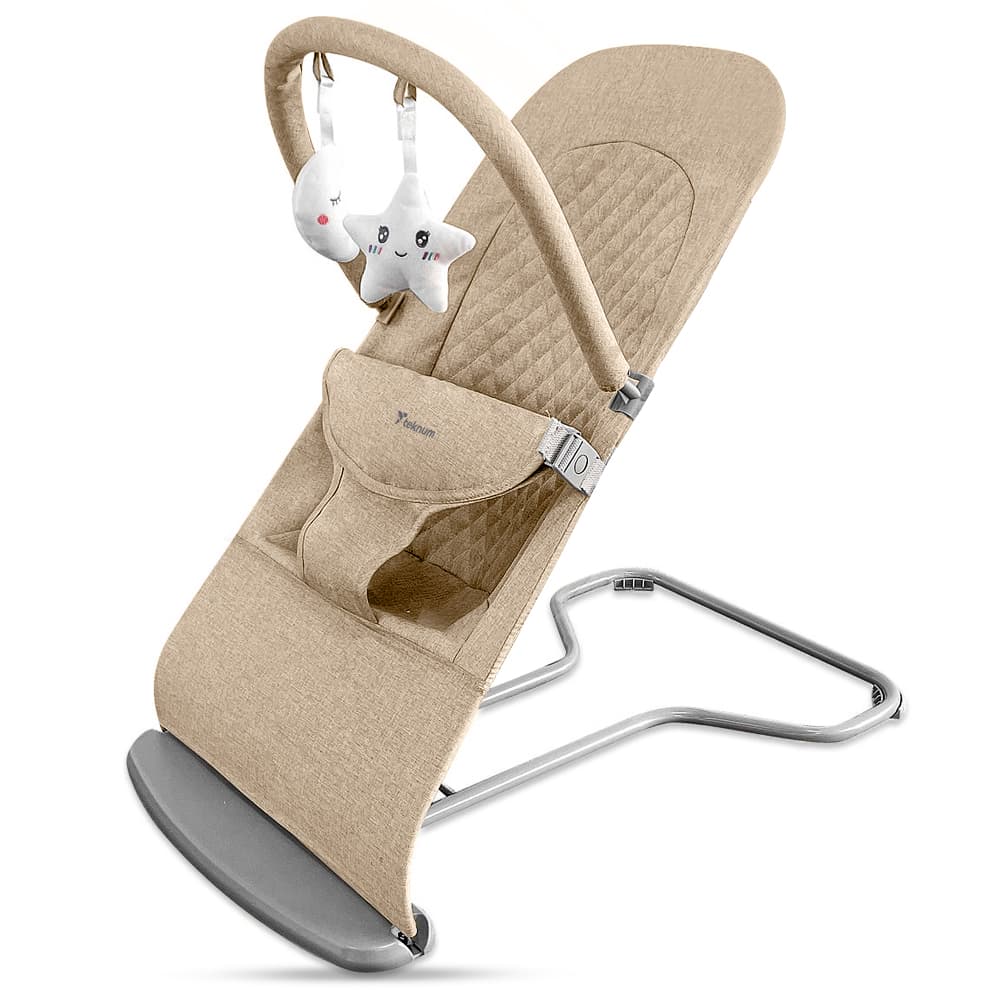 Teknum 3-Stage Baby Bouncer/Recliner Seat - Ivory