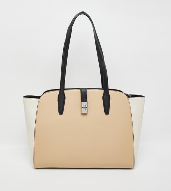 Nine West EASTYN Color Block Satchel Bag