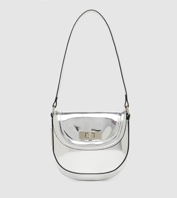 Steve Madden HARPER Metallic Shoulder Bag