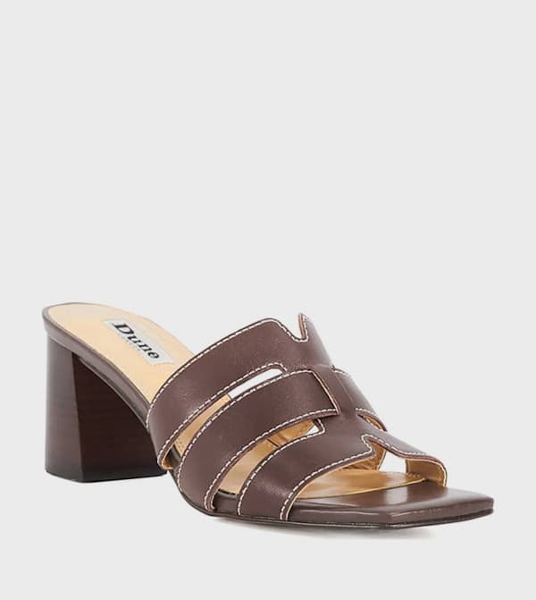 Dune London JAYYLA Solid Block Heel Sandals