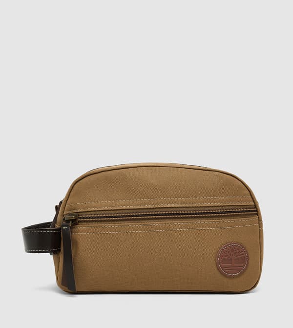 Timberland Logo Badge Toiletry Bag - AED 99 at 6th Street (50% Off)